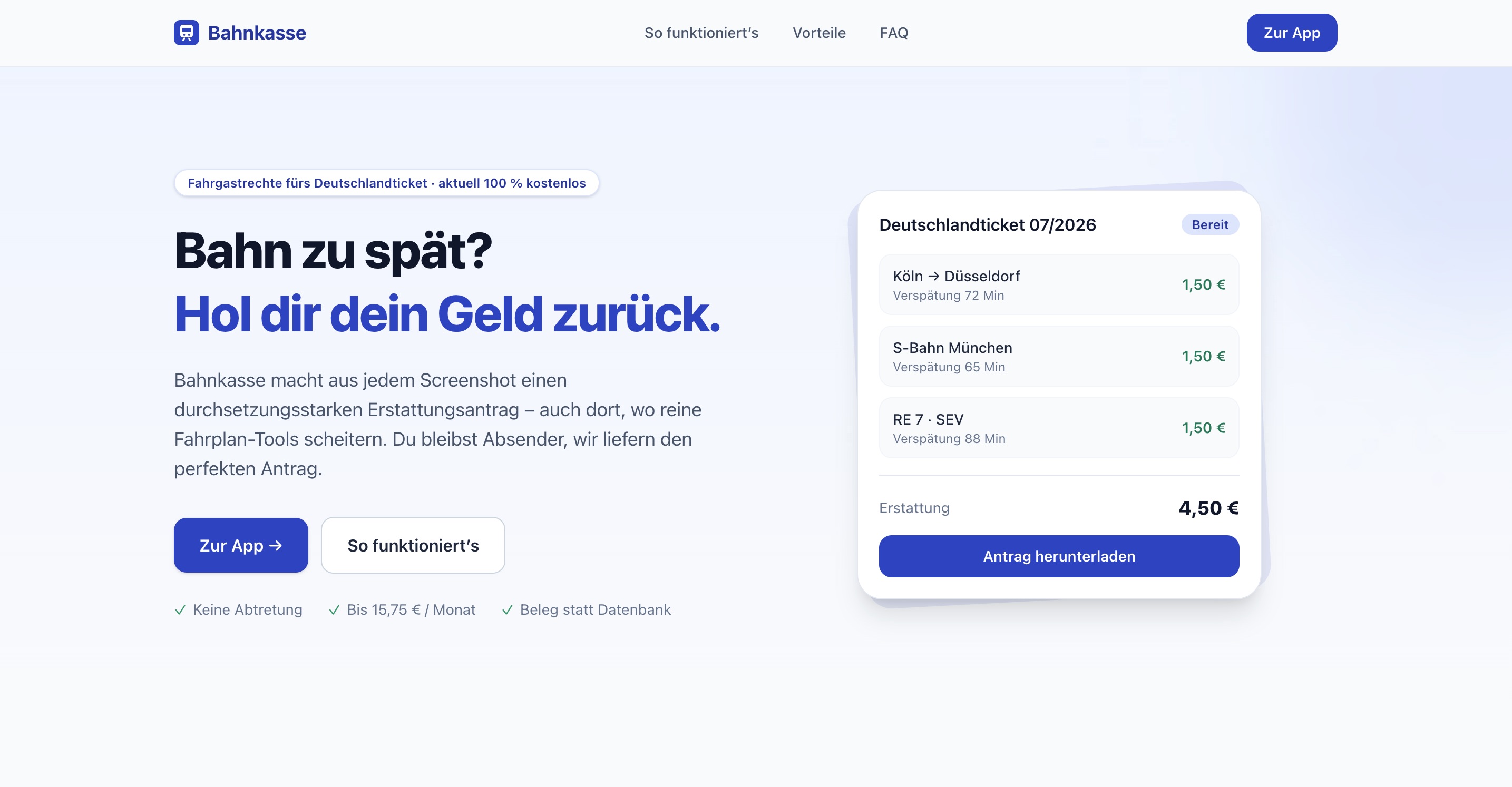 Bahnkasse